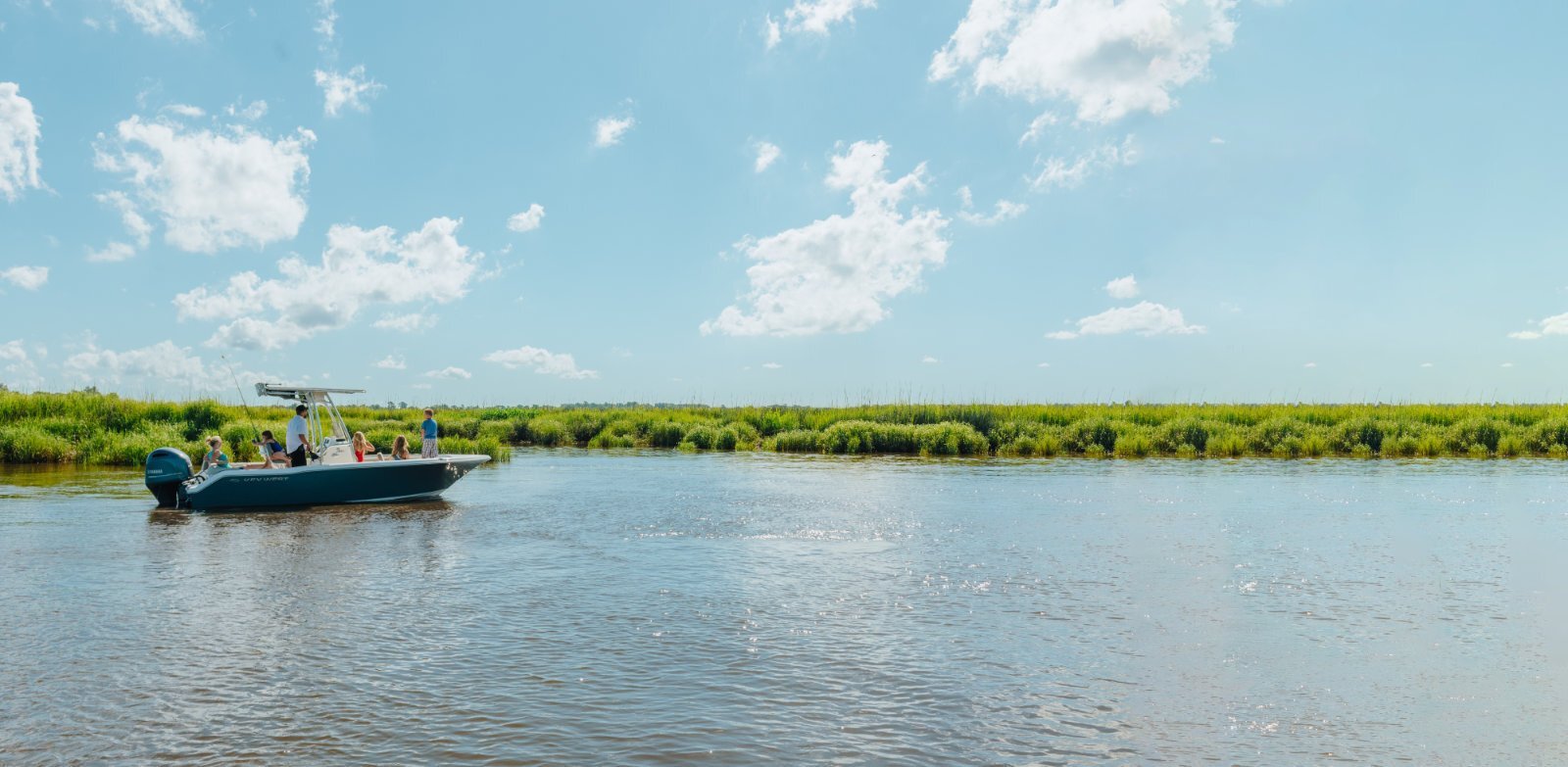 boat on river